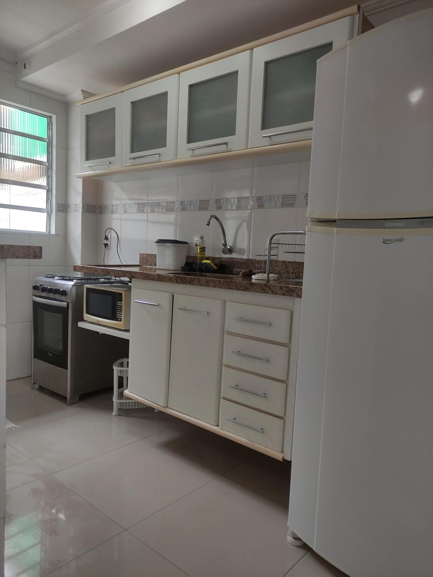 Apartment Prox Praias Tombo E Asturias- 2 Quartos Com Ar Condicionado- Quintal Com Churrasqueira Guaruja